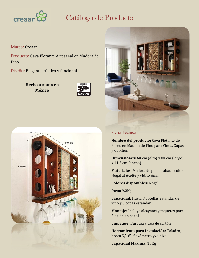 Artesanía en madera de diseño único