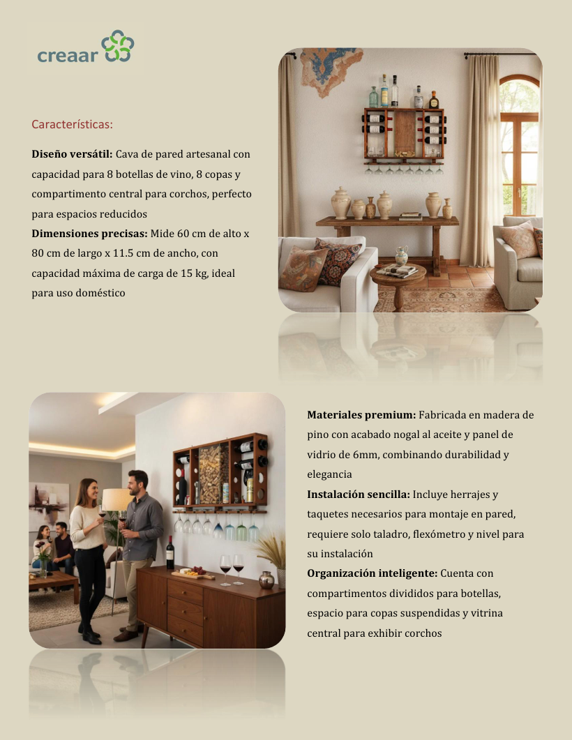 Artesanía en madera de diseño único