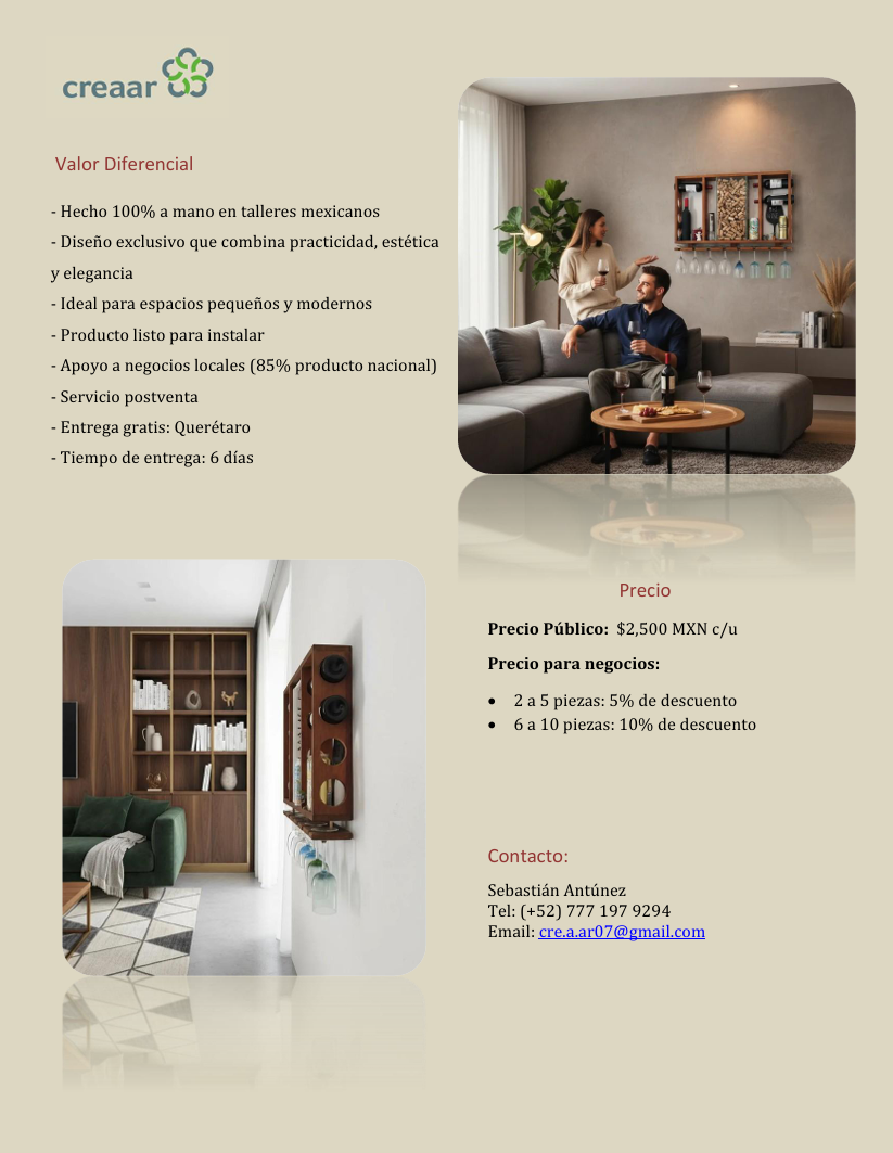 Artesanía en madera de diseño único